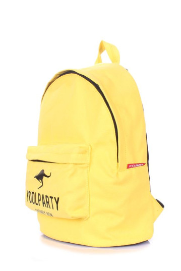 Рюкзак POOLPARTY backpack-kangaroo-yellow