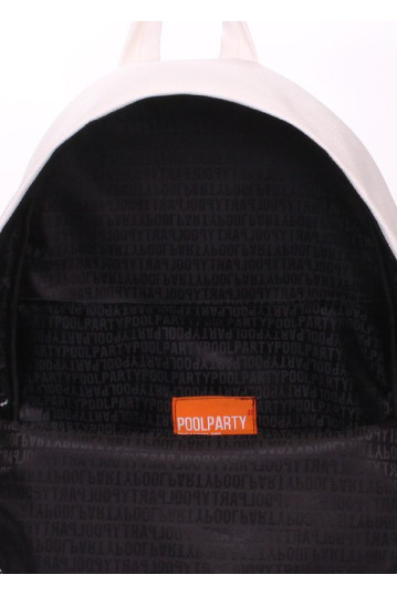 Рюкзак POOLPARTY backpack-pu-white