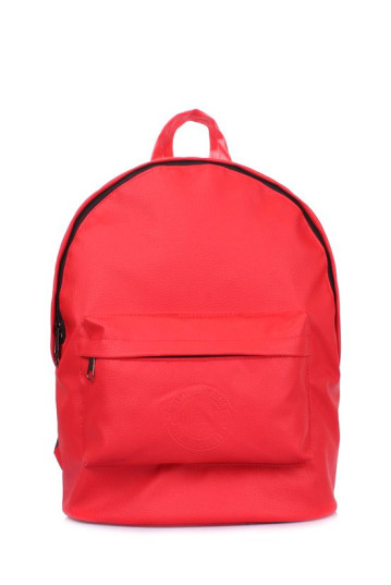 Рюкзак POOLPARTY backpack-pu-red