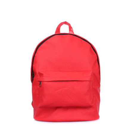 Рюкзак POOLPARTY backpack-pu-red