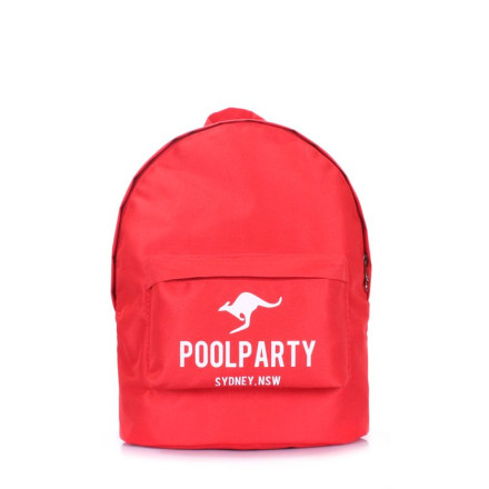 Рюкзак POOLPARTY backpack-oxford-red