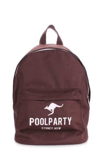 Рюкзак POOLPARTY backpack-oxford-brown