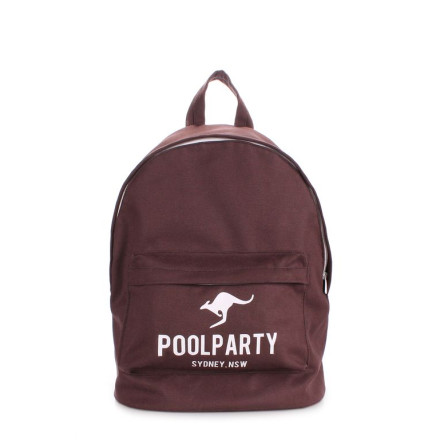 Рюкзак POOLPARTY backpack-oxford-brown