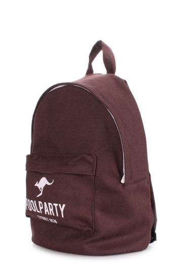 Рюкзак POOLPARTY backpack-oxford-brown