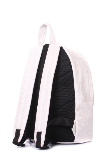 Рюкзак POOLPARTY backpack-croco-white