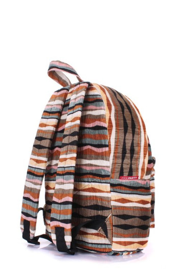 Рюкзак POOLPARTY backpack-rasta-brown