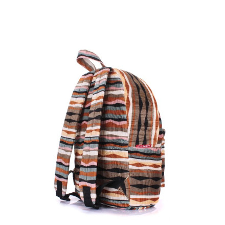 Рюкзак POOLPARTY backpack-rasta-brown