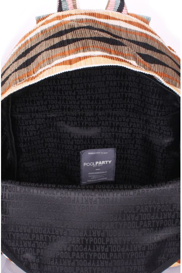 Рюкзак POOLPARTY backpack-rasta-brown