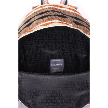 Рюкзак POOLPARTY backpack-rasta-brown