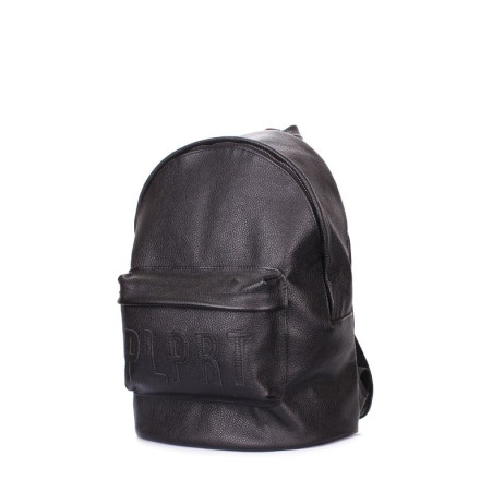 Рюкзак POOLPARTY backpack-plprt-leather-black