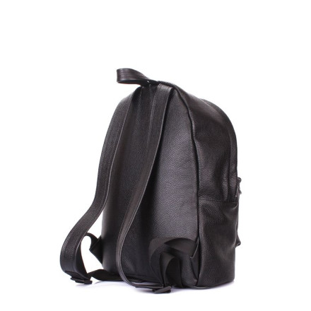 Рюкзак POOLPARTY backpack-plprt-leather-black