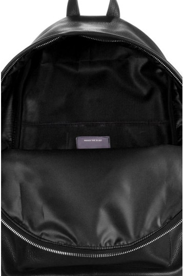 Рюкзак POOLPARTY backpack-leather-black