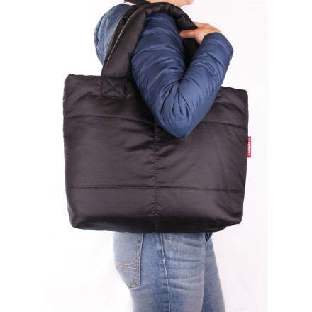 Жіноча сумка POOLPARTY fluffy-black