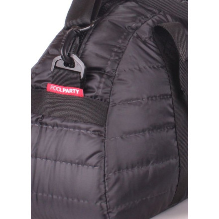 Жіноча сумка POOLPARTY alaska-stripe-black