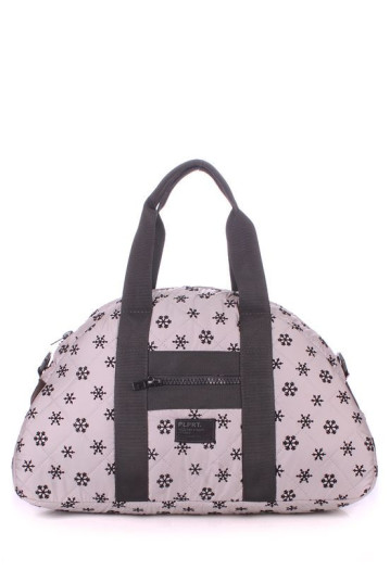 Жіноча сумка POOLPARTY alaska-snowflakes-grey