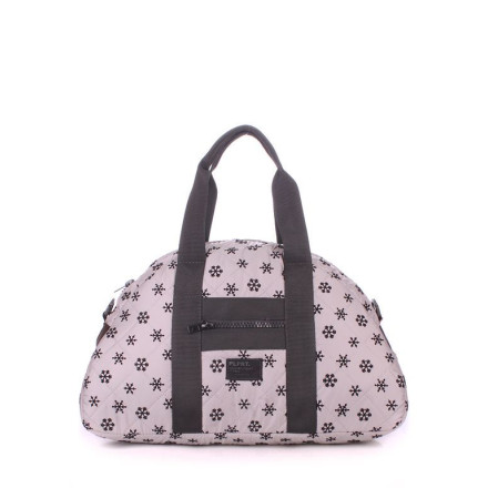 Жіноча сумка POOLPARTY alaska-snowflakes-grey