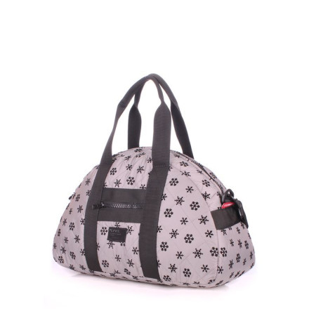 Жіноча сумка POOLPARTY alaska-snowflakes-grey