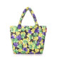 Жіноча сумка POOLPARTY pp4-yellow-violet-leaves