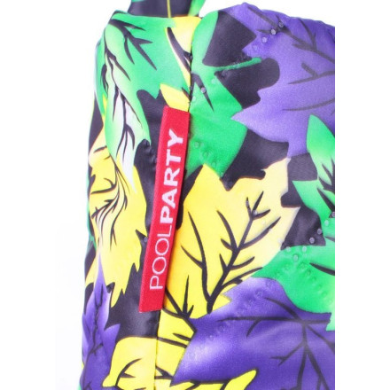 Жіноча сумка POOLPARTY pp4-yellow-violet-leaves