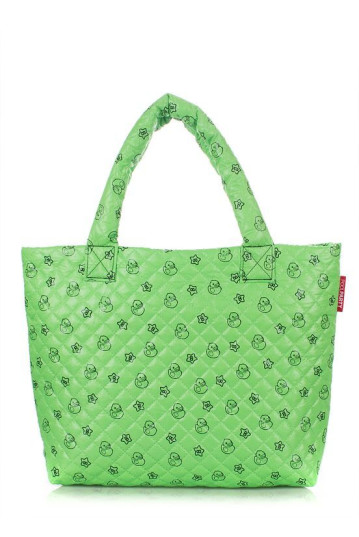 Жіноча сумка POOLPARTY pp1-ducks-green