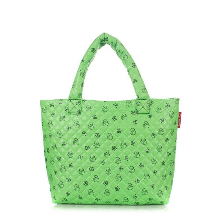 Жіноча сумка POOLPARTY pp1-ducks-green