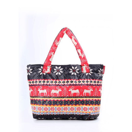 Жіноча сумка POOLPARTY pool-69-black-red