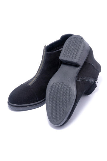 Ботинки женские Welfare 0010-105K 351 BLACK NUBUCK