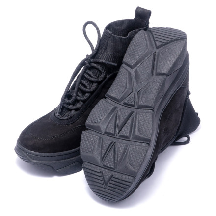 Кросівки жіночі Welfare 0010-12401 555 BLACK NUBUK