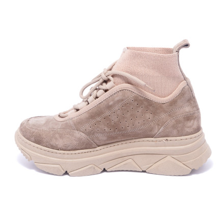 Кросівки жіночі Welfare 0010-12401 843 BEIGE SUEDE
