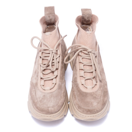Кросівки жіночі Welfare 0010-12401 843 BEIGE SUEDE