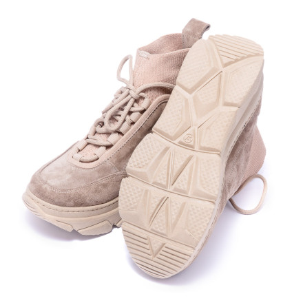 Кросівки жіночі Welfare 0010-12401 843 BEIGE SUEDE