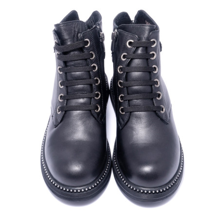 Черевики жіночі Welfare 0010-310-100 KR 41 BLACK LEATHER
