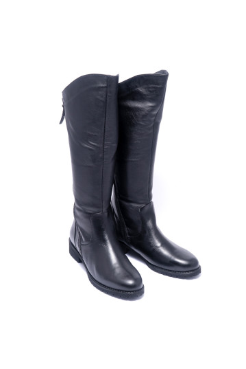 Сапоги женские Welfare 0010-44556 Y.KR BLACK LEATHER