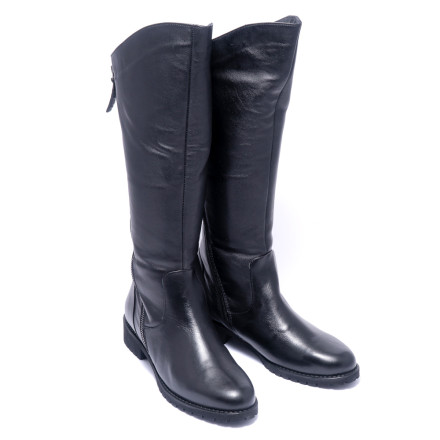 Чоботи жіночі Welfare 0010-44556 Y.KR BLACK LEATHER