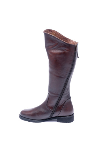 Сапоги женские Welfare 0010-44556 Y.KR BROWN LEATHER