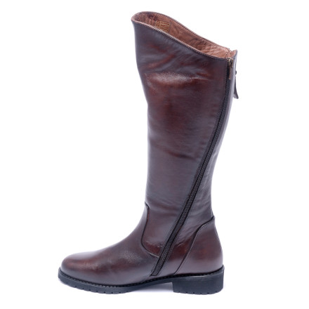 Чоботи жіночі Welfare 0010-44556 Y.KR BROWN LEATHER