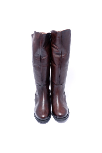Сапоги женские Welfare 0010-44556 Y.KR BROWN LEATHER