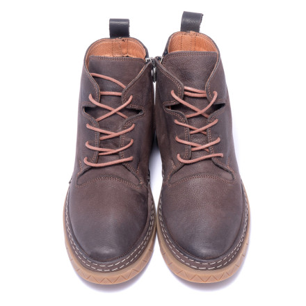 Черевики жіночі Welfare 0010-FA3 212.05 BROWN NUBUCK BROWN LTHR KREP TBN