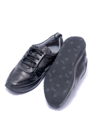 Кроссовки женские Welfare 0052-9002 20529 BLACK LEATHER