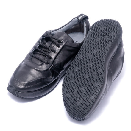 Кросівки жіночі  Welfare 0052-9002 20529 BLACK LEATHER