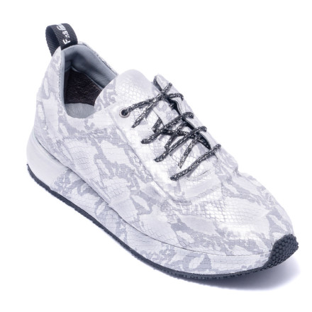 Кросівки жіночі  Welfare 0052-9002 490534 SILVERY PRINTED STN LTHR