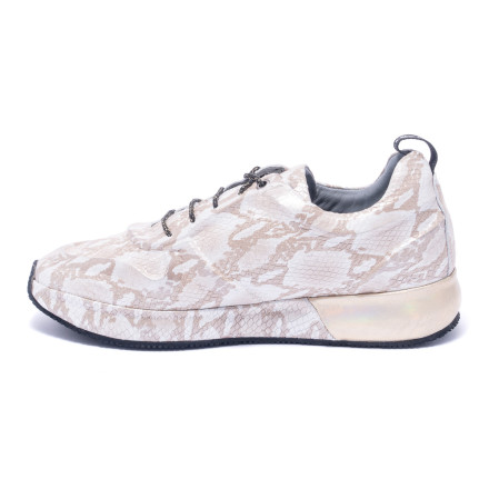 Кросівки жіночі  Welfare 0052-9002 491533 GOLD PRINTED STN LTHR