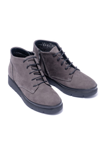 Ботинки женские Welfare 0106-4003 219 GREY NUBUCK