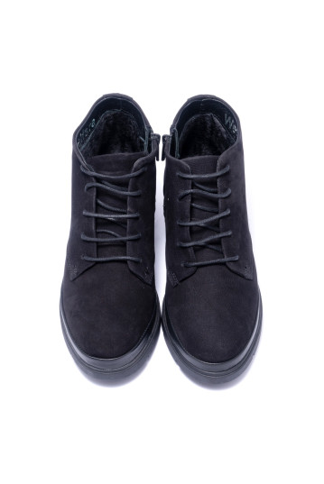 Ботинки женские Welfare 0106-4003 221 BLACK NUBUCK
