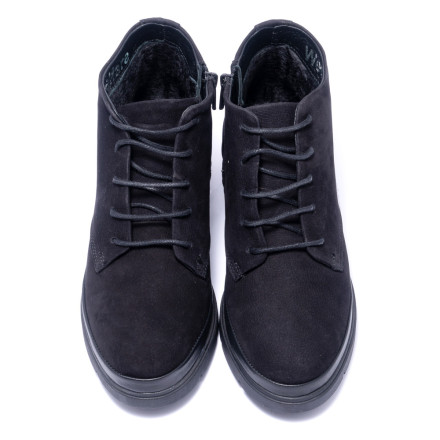 Черевики жіночі Welfare 0106-4003 221 BLACK NUBUCK