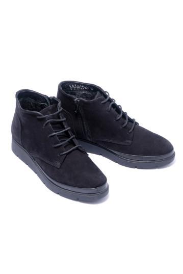 Ботинки женские Welfare 0106-4003 221 BLACK NUBUCK