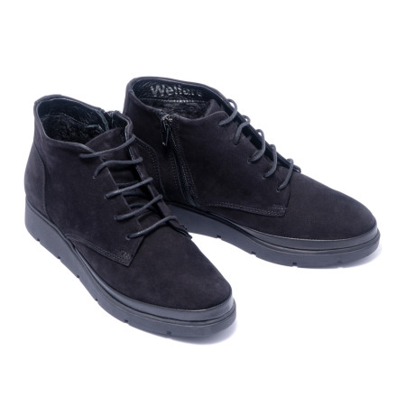 Черевики жіночі Welfare 0106-4003 221 BLACK NUBUCK