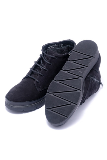 Ботинки женские Welfare 0106-4003 221 BLACK NUBUCK