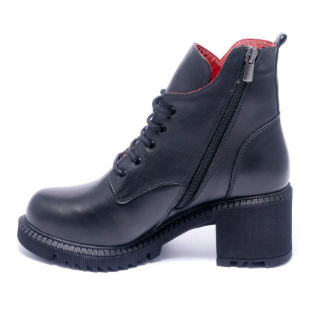 Черевики жіночі Welfare 0179-2701 KRK 910 BLACK LEATHER