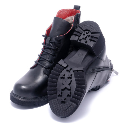 Черевики жіночі Welfare 0179-2701 KRK 910 BLACK LEATHER